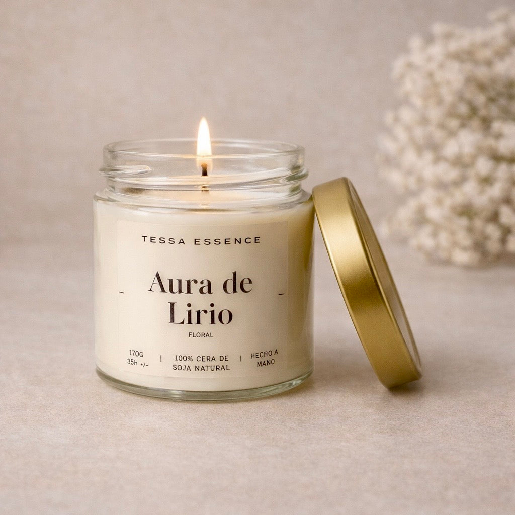 Vela Aura de Lirio